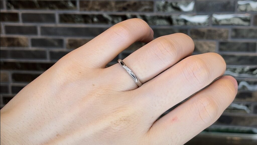 ラザールダイヤモンドの結婚指輪 レンブラント