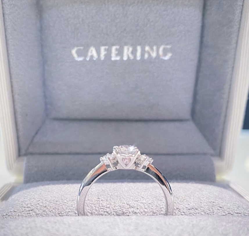 カフェリング　婚約指輪アンジェ