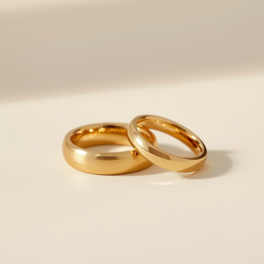 ゴールドの結婚指輪