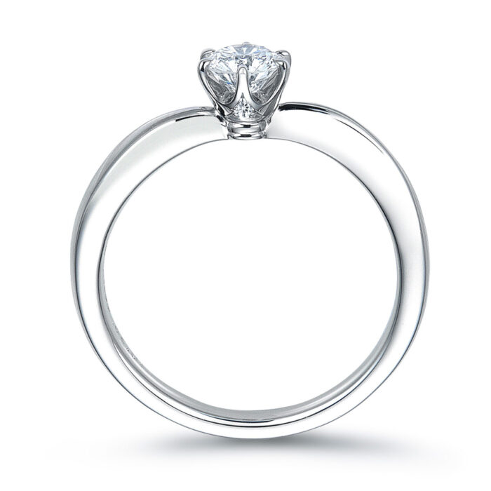 ロイヤル・アッシャーERA810-2 ロイヤル・アッシャーのクラウンシリーズの婚約指輪ERA810の画像