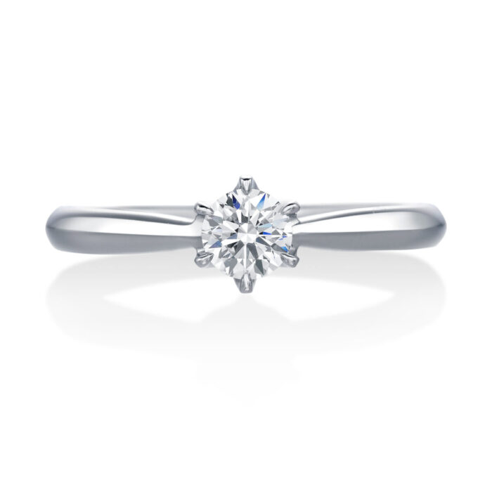 ロイヤル・アッシャーERA817-1 (2) ロイヤル・アッシャーのクラウンシリーズの婚約指輪ERA817の画像