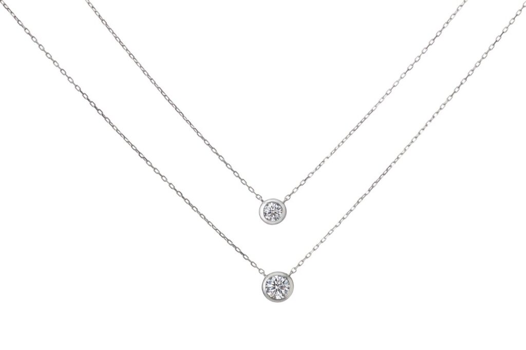 ラザールダイヤモンドのネックレス「リム」の画像