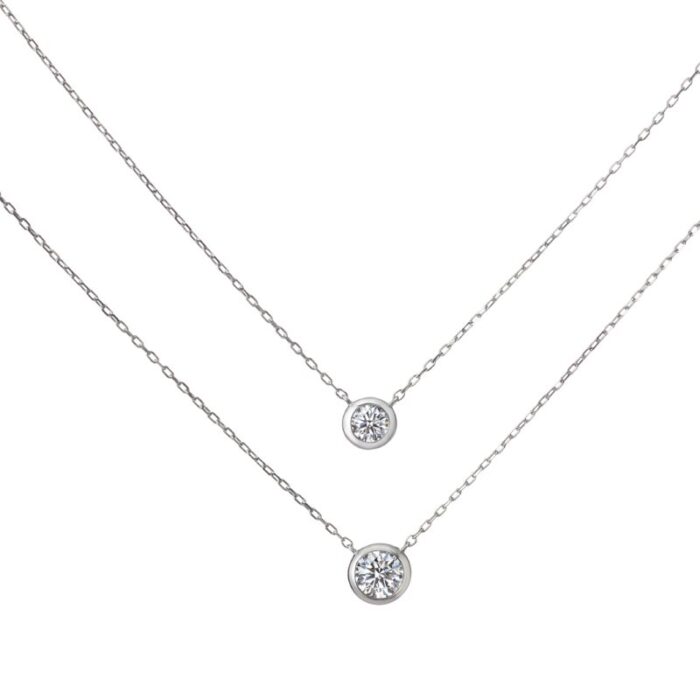 ラザール ネックレス リム ラザールダイヤモンドのネックレス「リム」の画像