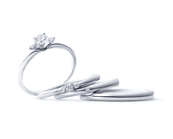 ルシエの婚約指輪ロズレ