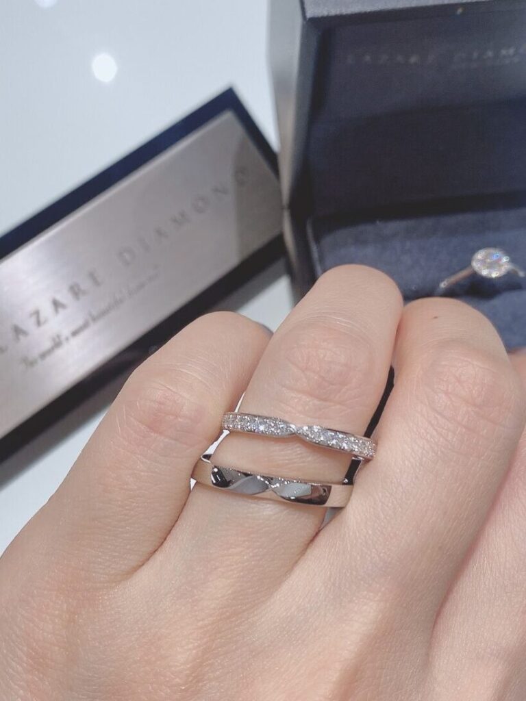 ラザールダイヤモンド　ウィズ着用