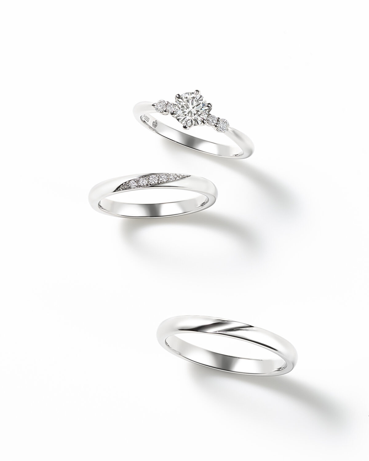 ロイヤル・アッシャーのセットリング　クラウン