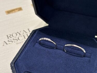 ロイヤル・アッシャーの結婚指輪　WRA904 WRB914
