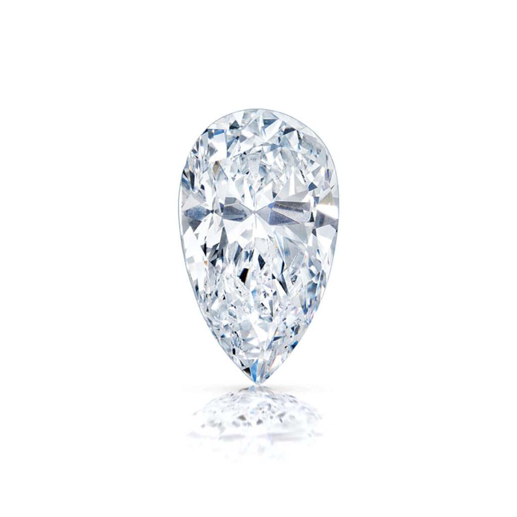 ファンシーカット　ペアシェイプのダイヤモンド