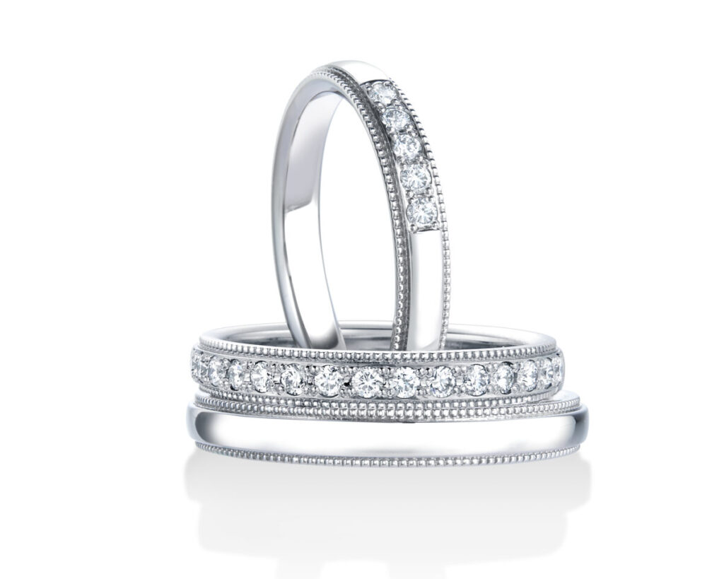 モニッケンダムのミル打ちエタニティ