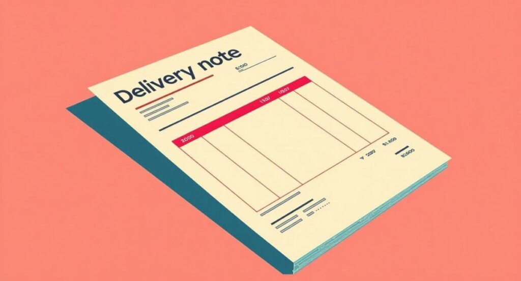 納品書のイメージ画像