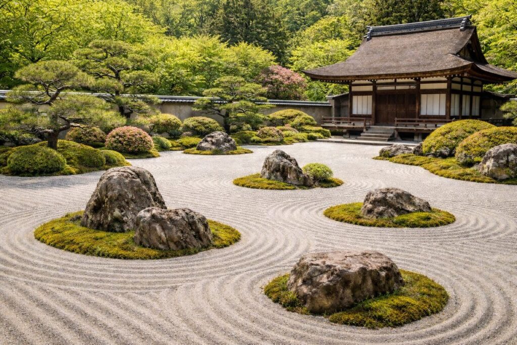 枯山水庭園