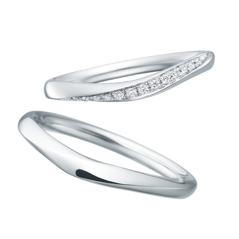 サムシングブルー　アイテールの結婚指輪ディヴァイン