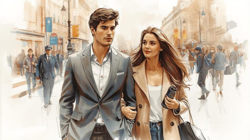 英国の品の良いカップル