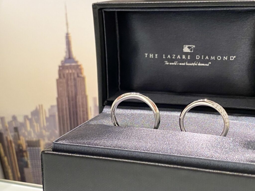 ラザールダイヤモンドの結婚指輪