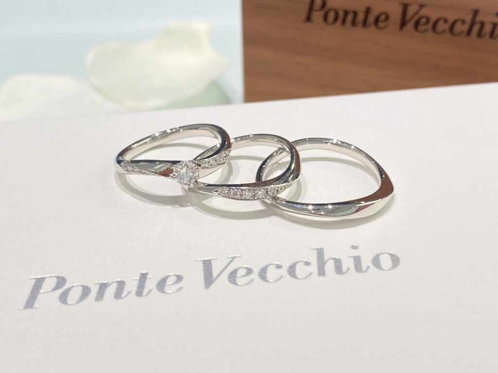 ポンテヴェキオ｜いつまでも可愛らしい女性に贈る、美しい婚約・結婚 