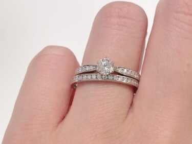 ロイヤル・アッシャーの婚約指輪ERA815・結婚指輪JRA0202BP