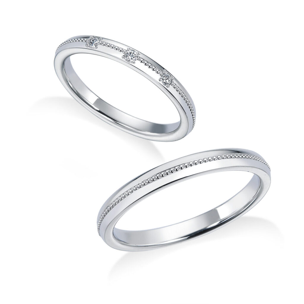 ロイヤル・アッシャーのセプターコレクション結婚指輪WRB074
