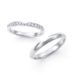 ロイヤル・アッシャーの結婚指輪　WRB080 WRA070