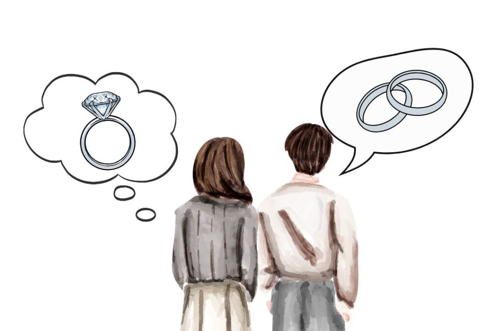 婚約指輪やっぱり欲しいけど言えない女性