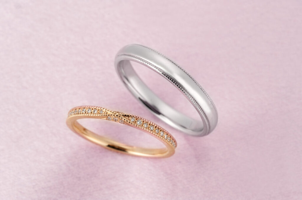 ラブボンドの結婚指輪「リボン」