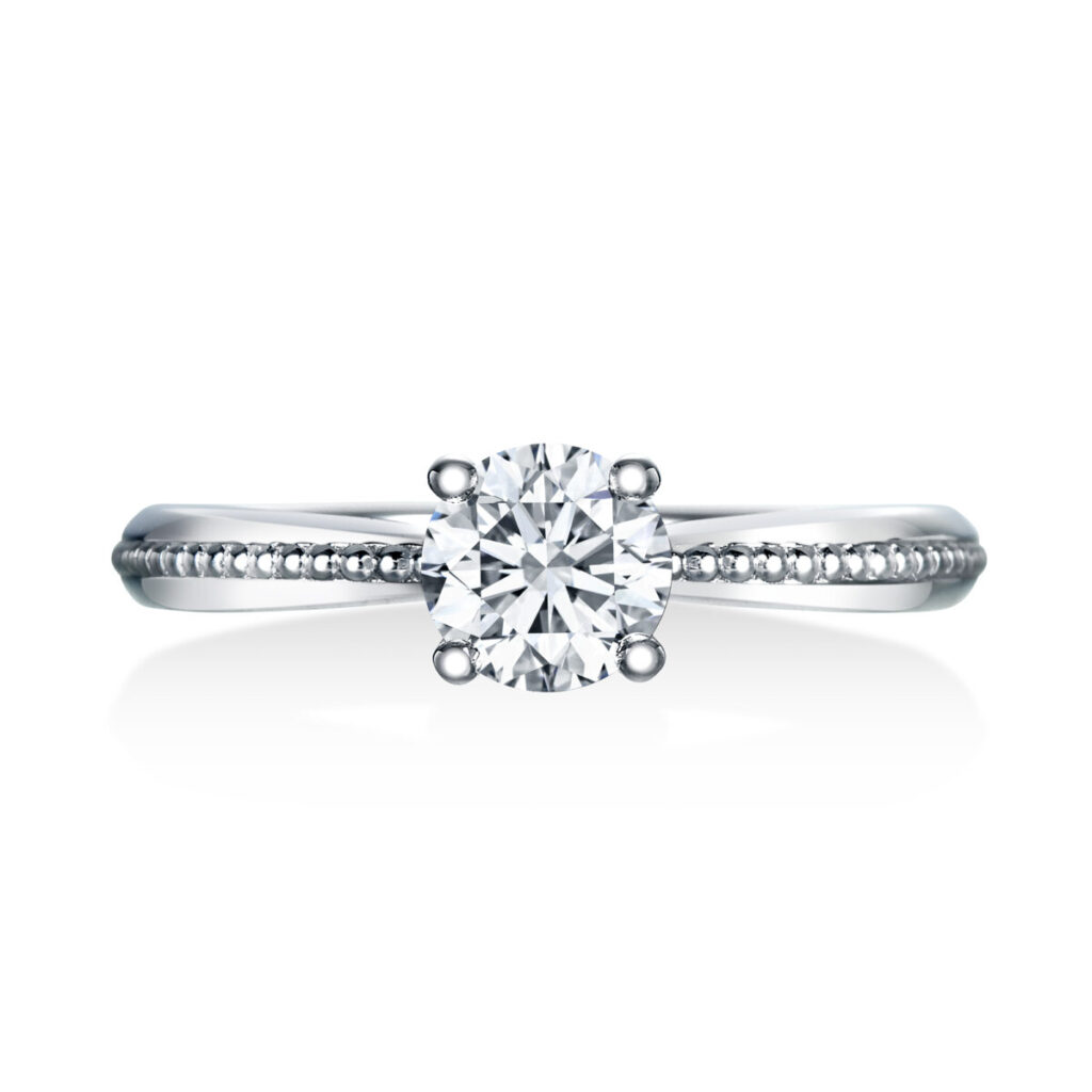 ロイヤル・アッシャーのセプターコレクション婚約指輪ERAAB813