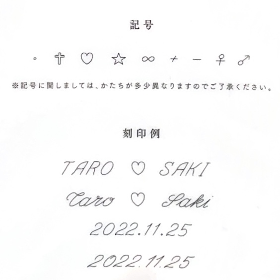 ロイヤル・アッシャー刻印 記号