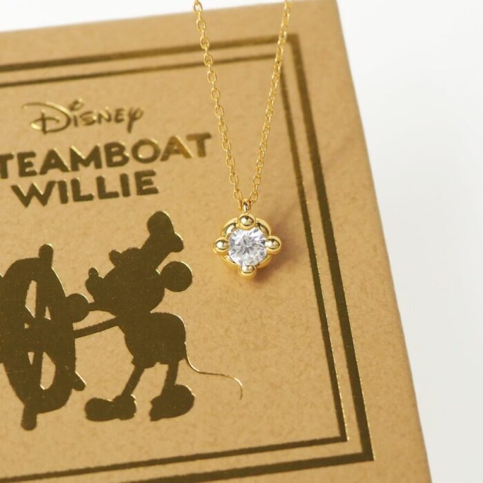 スチームボートウィリー　プチシルバーペンダント