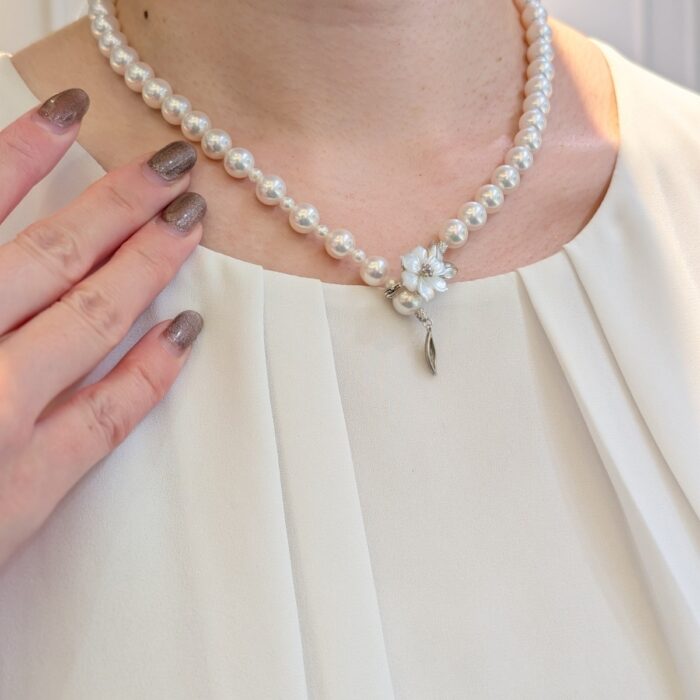 優花真珠 ネックレスマグピタ