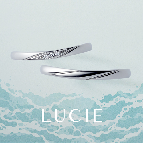 ルシエ　ブリーズドゥメールの結婚指輪LM4500/LM2513
