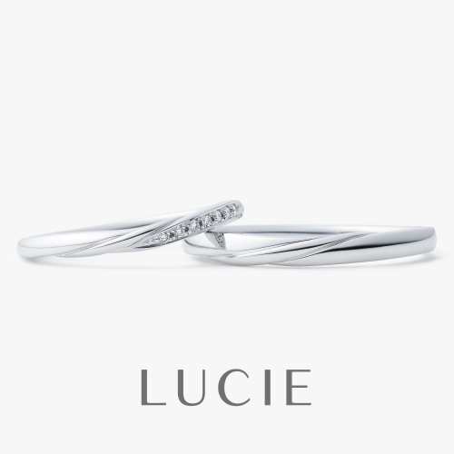 ルシエの結婚指輪リップル