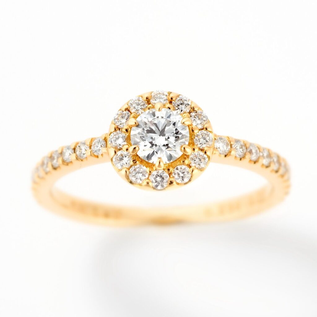 ラブボンドの婚約指輪「エリザベスローザ」