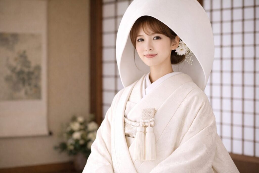 白無垢の女性