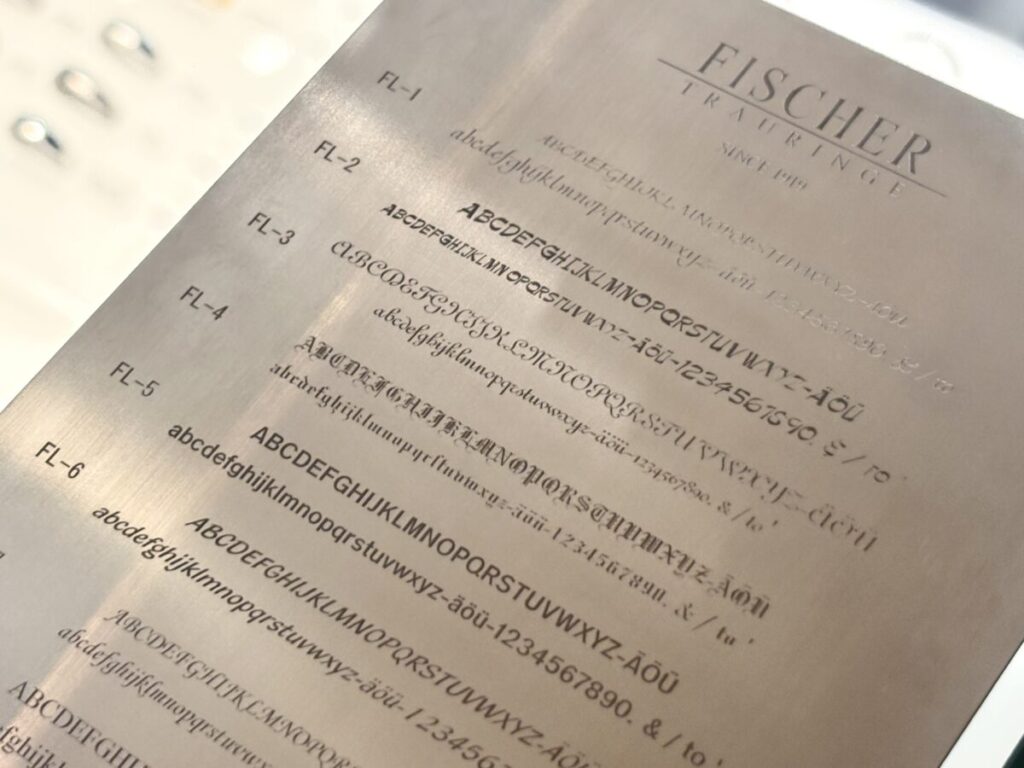 フィッシャーの刻印