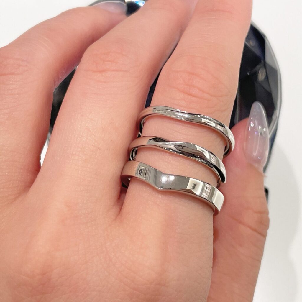 ロイヤル・アッシャーの結婚指輪WRA903/WRA059/WRA056