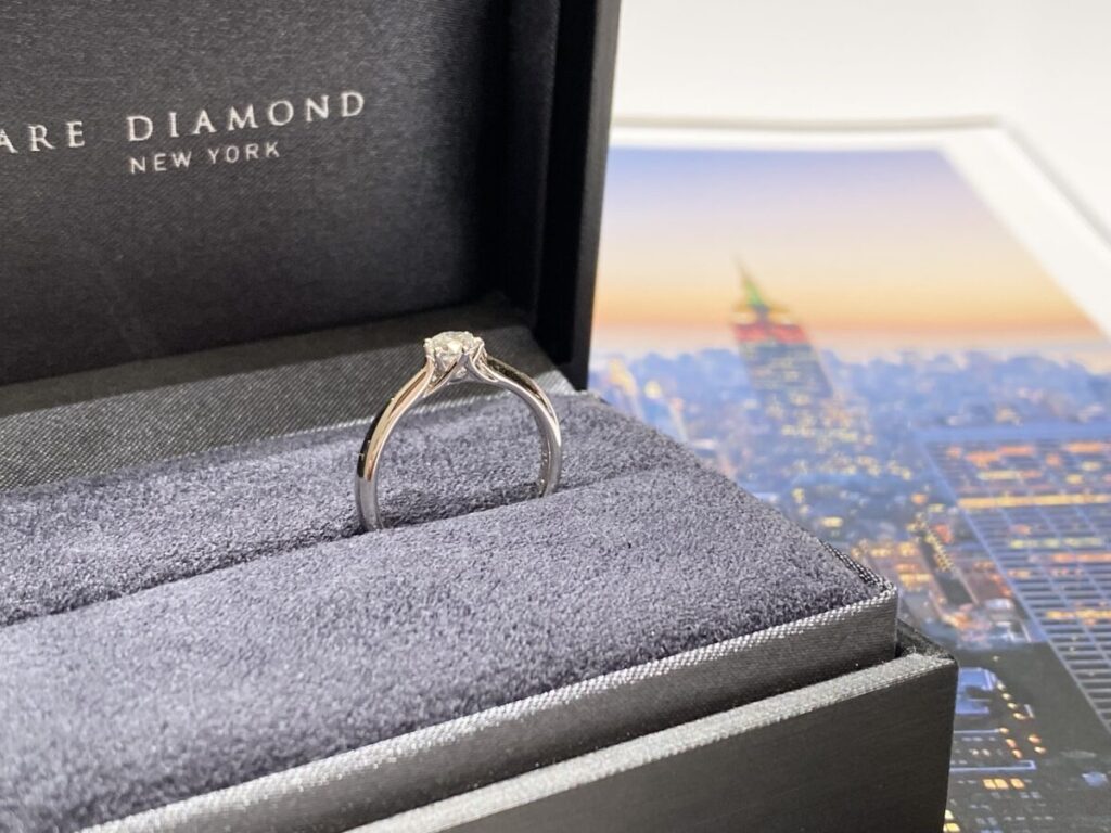 プロポーズの婚約指輪