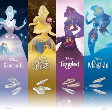 ディズニープリンセスの結婚指輪｜圧倒的人気を誇るプリンセスシリーズをご紹介