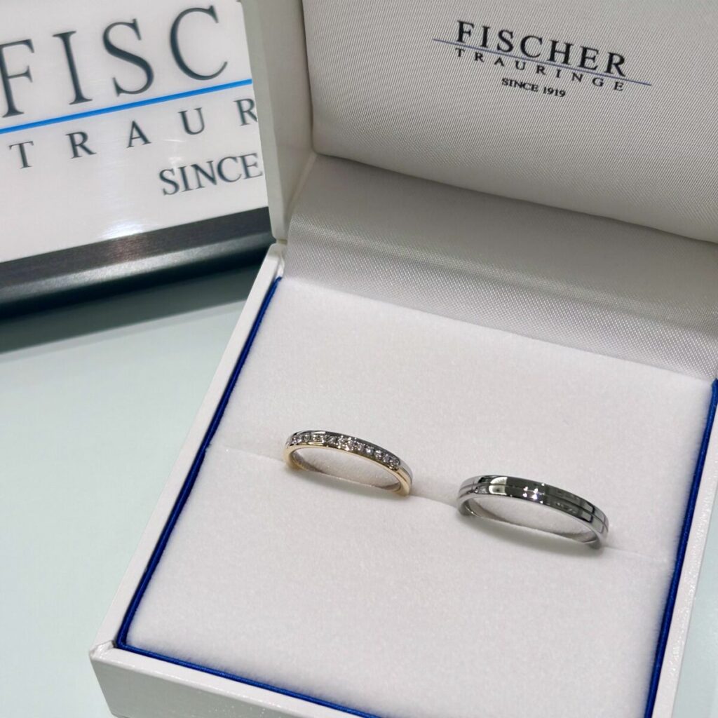 ドイツの名門鍛造ブランド フィッシャーの結婚指輪9650260/9750260