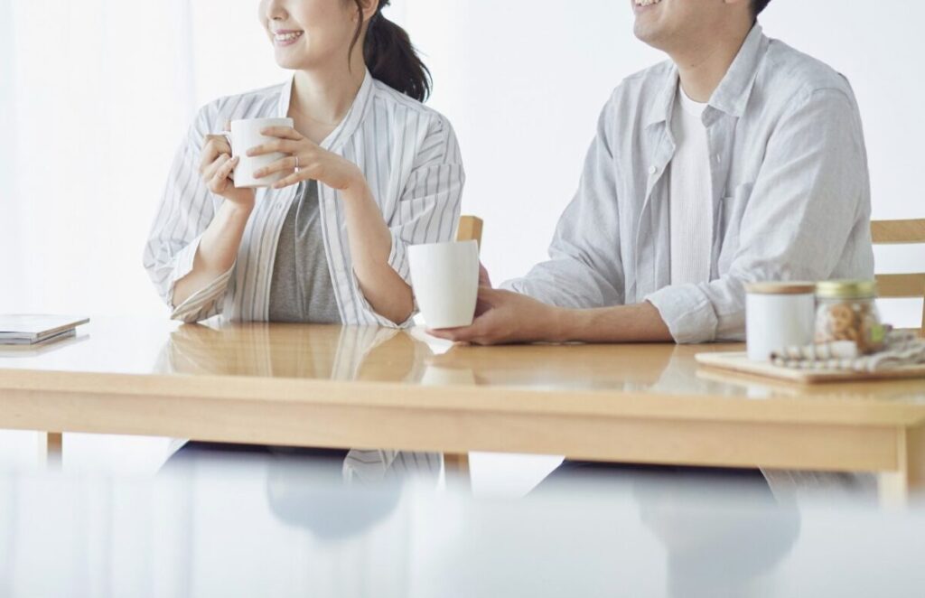 信頼し合う夫婦