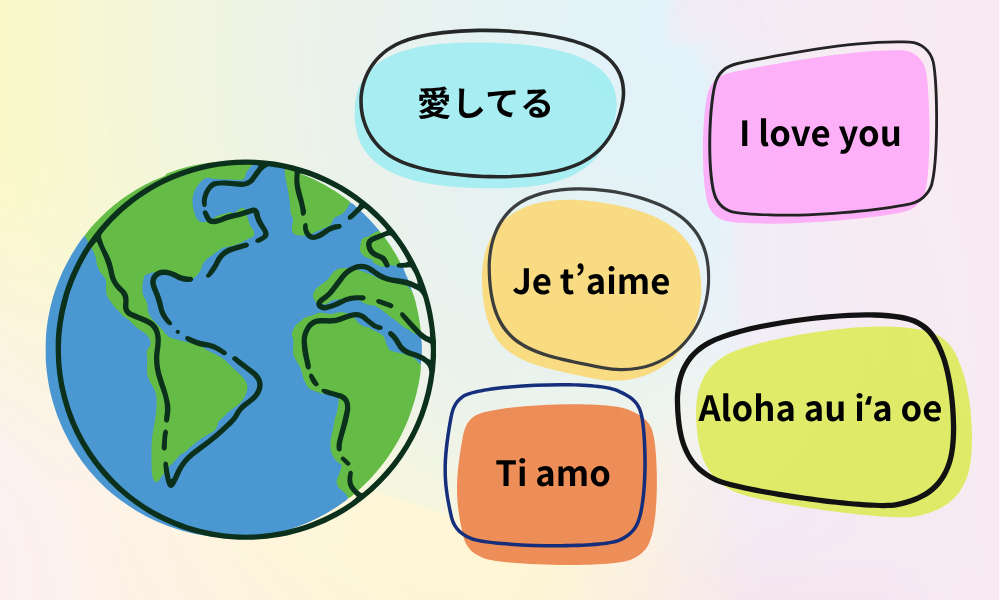 世界の言葉で「愛してる」