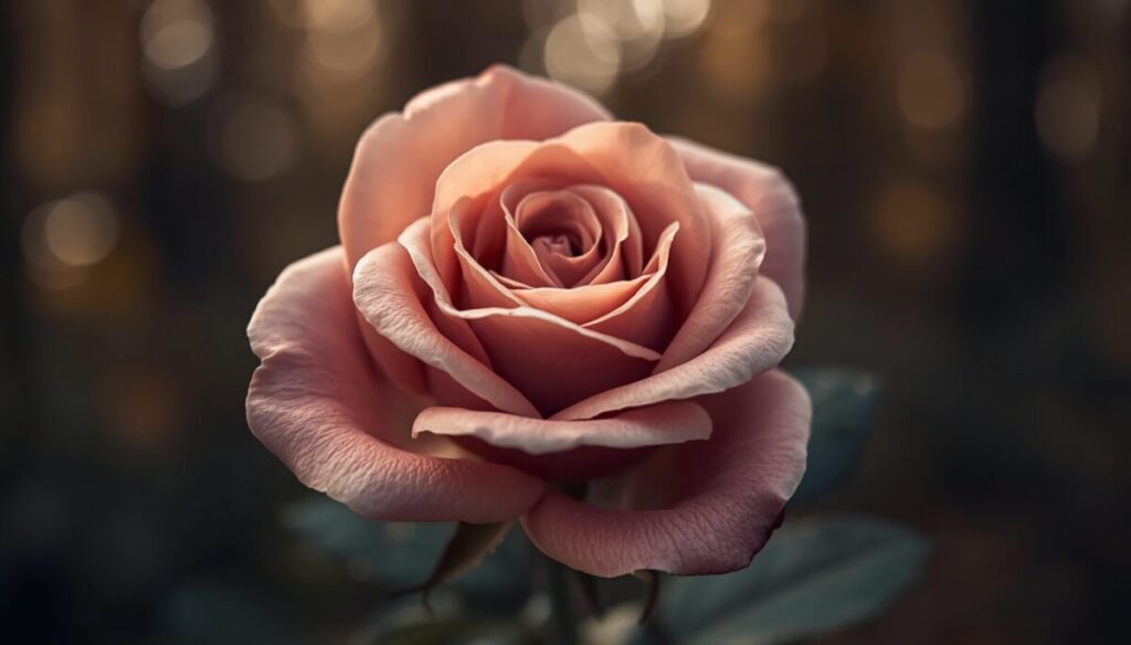 一輪の薔薇