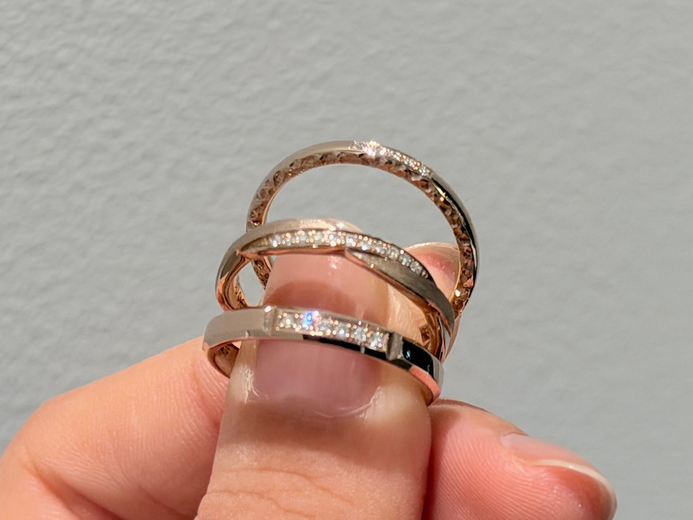 フィッシャーの結婚指輪9751049/9751057/9751076　キャラメルゴールド