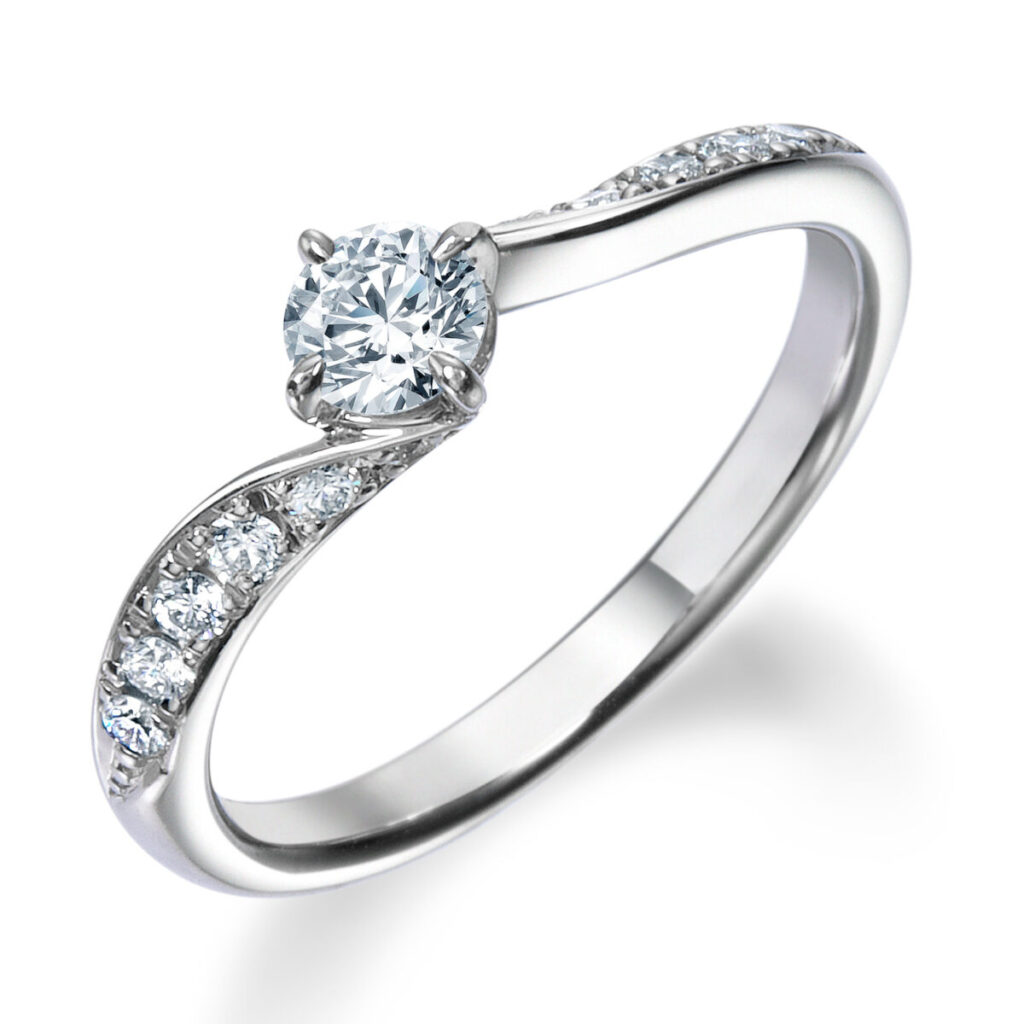 ロイヤル・アッシャーの婚約指輪　ERA685