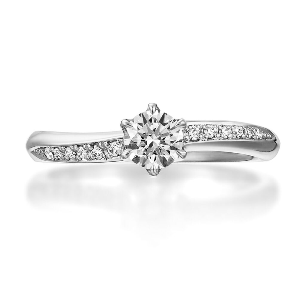 ロイヤル・アッシャーの婚約指輪ERA818