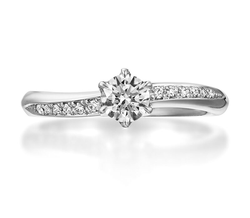 ロイヤル・アッシャーの婚約指輪ERA818