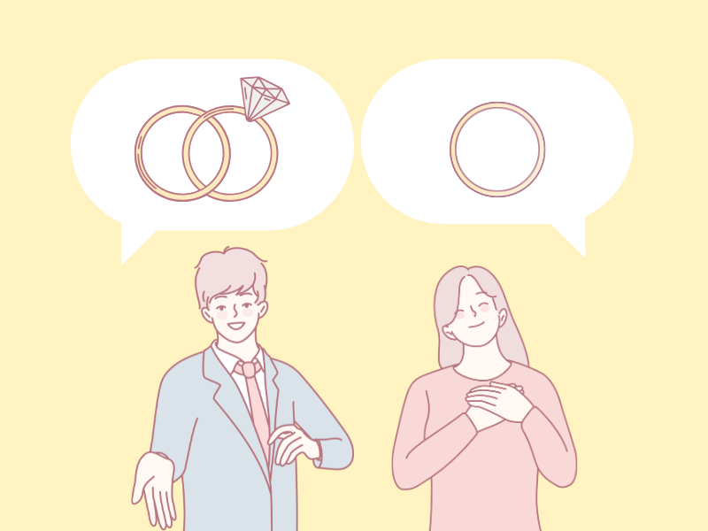 婚約指輪　結婚指輪の支払い方