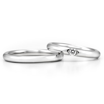 ロイヤル・アッシャーの結婚指輪WRA005/WRB008