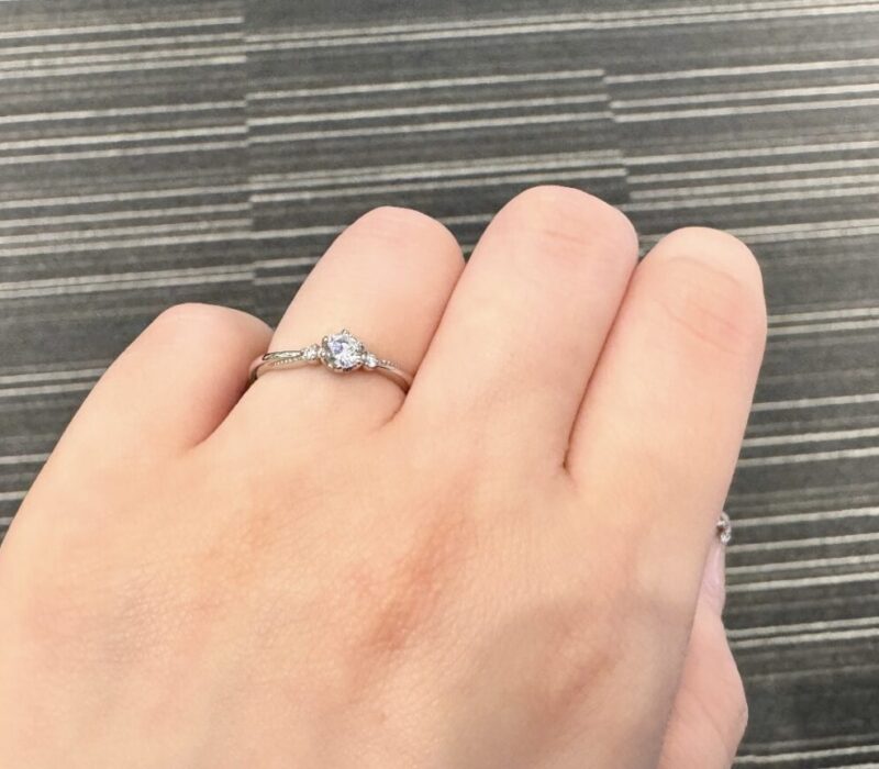 プリマポルタ　オラトリオの婚約指輪