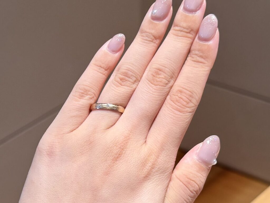 フィッシャーの結婚指輪　リンデマット