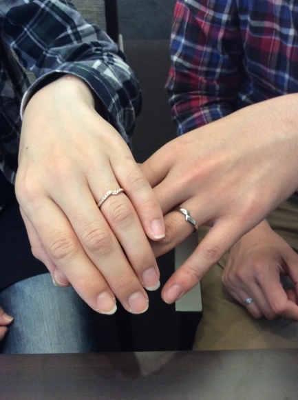 新潟で俄の結婚指輪『綾』をご購入頂きました | ISSHINDO Bridal Blog