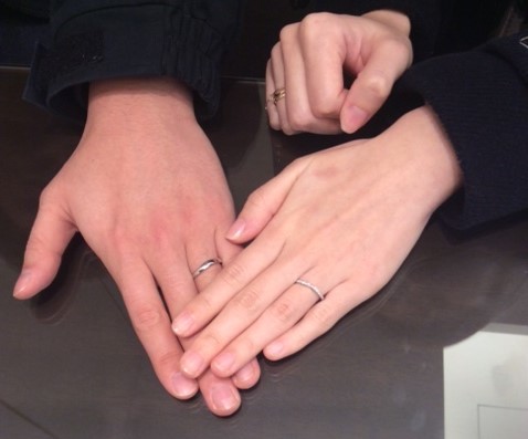俄　睡蓮　結婚指輪